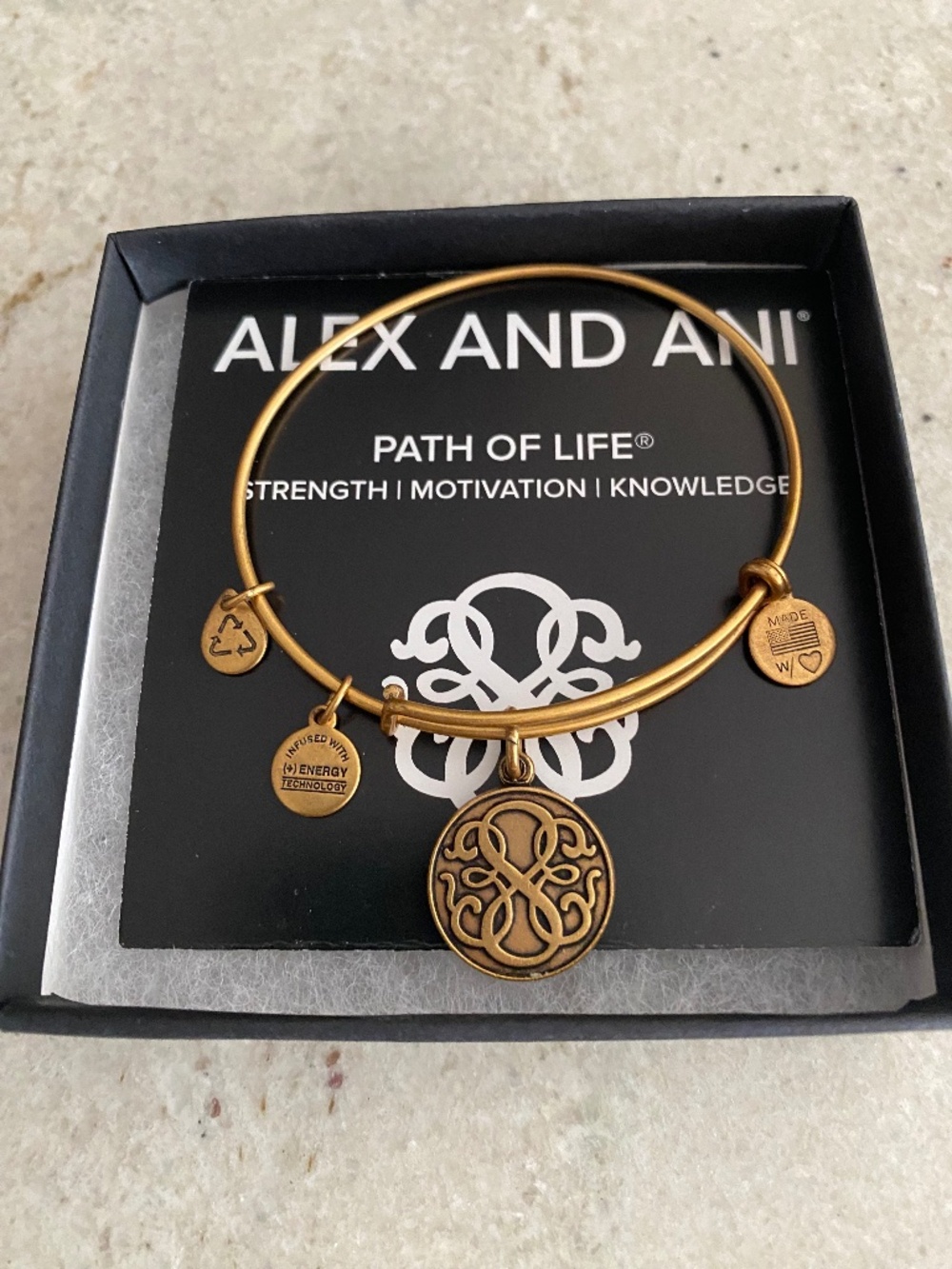 Alex and Ani Path of Life bracelet